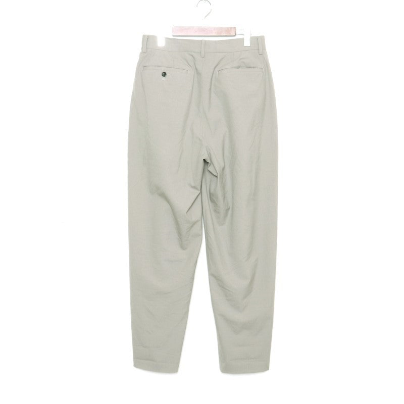 GRAPHPAPER 21SS Fine Wool Tropical Pants Gray Size 1