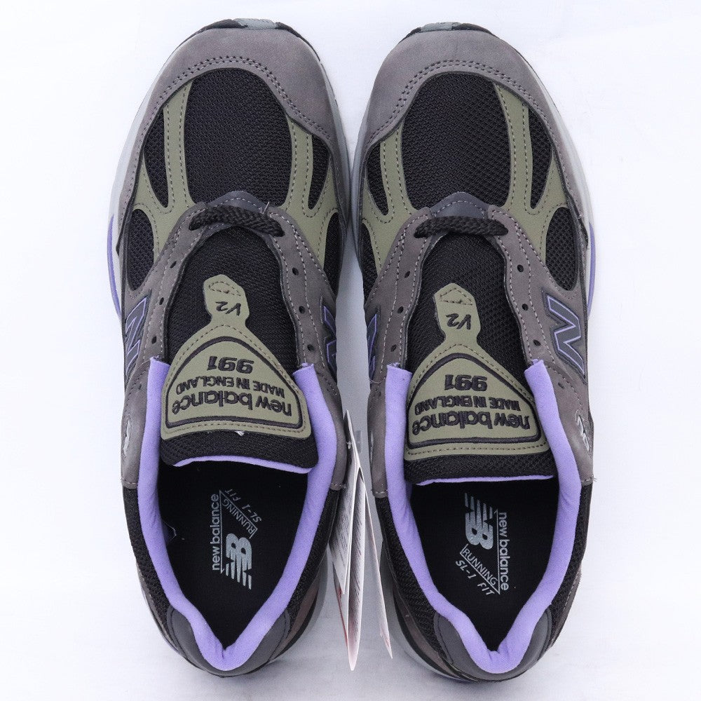 NEW BALANCE U991GP2 Raven Made in UK Sneakers Size 27.5cm