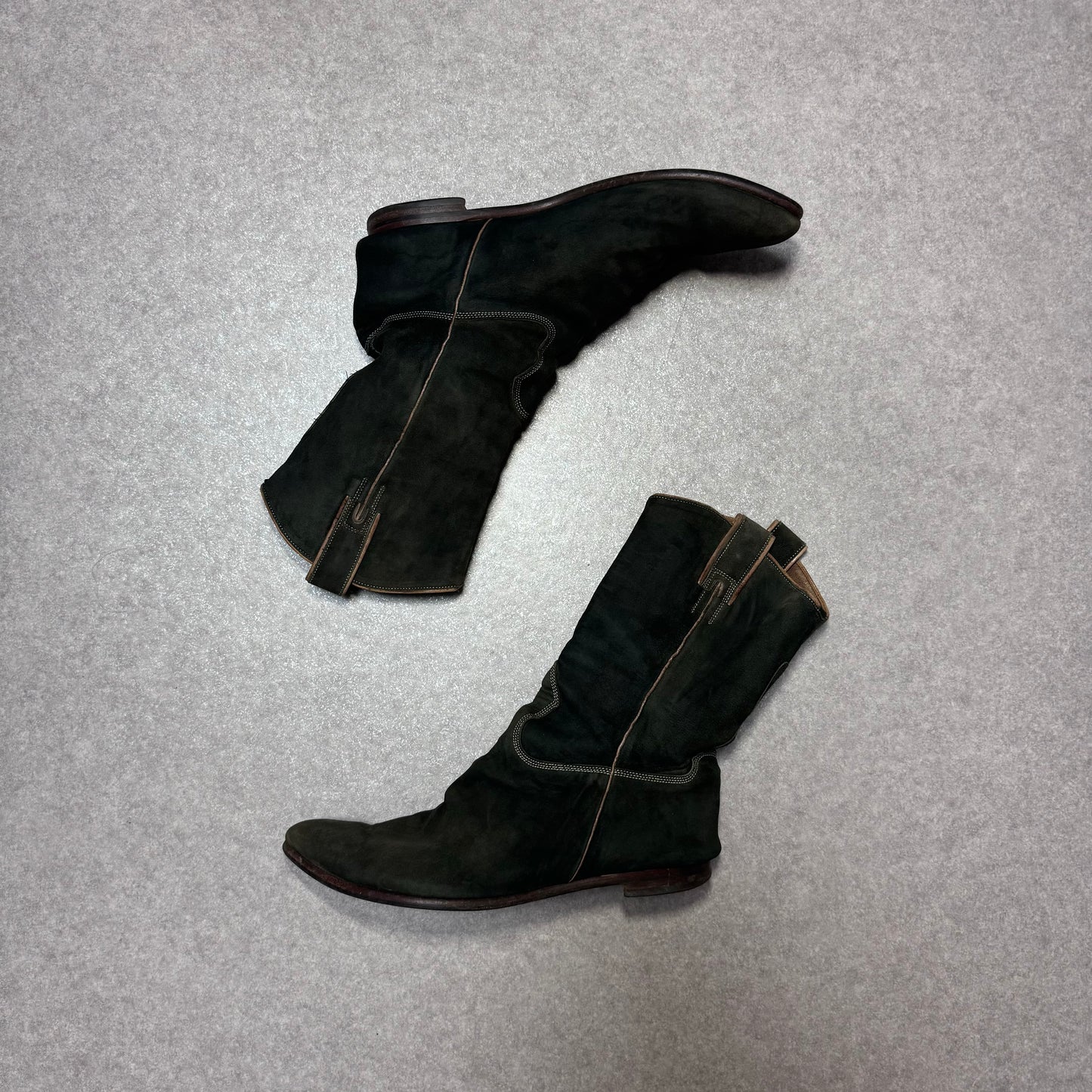 Maison MIHARA YASUHIRO Black Sneakers Size 25cm
