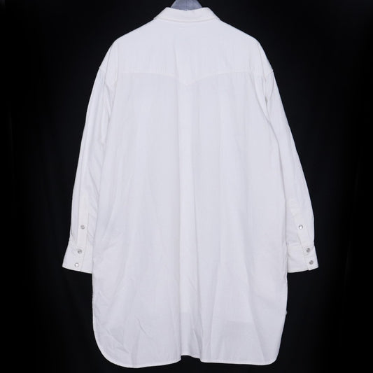 CELINE 23AW Western Painter Shirt White Size XS