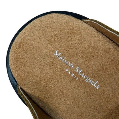 MAISON MARGIELA Tabi Anatomic Suede Sandals Cumin Size EU 40