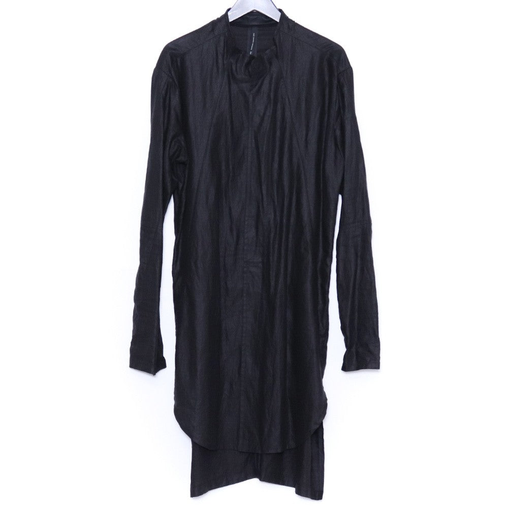 NUDE:MASAHIKO MARUYAMA Long Sleeve Button-Up Black Size 3