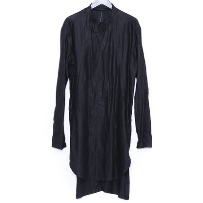 NUDE:MASAHIKO MARUYAMA Long Sleeve Button-Up Black Size 3