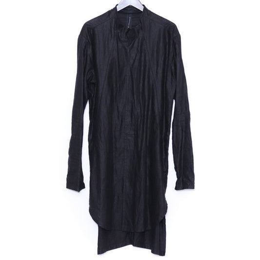 NUDE:MASAHIKO MARUYAMA Long Sleeve Button-Up Black Size 3