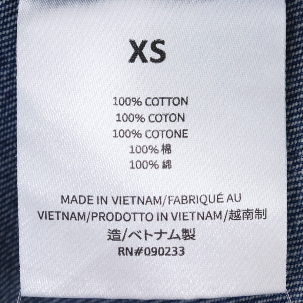 ESSENTIALS 24SS Denim Overshirt Indigo Jacket Size XS