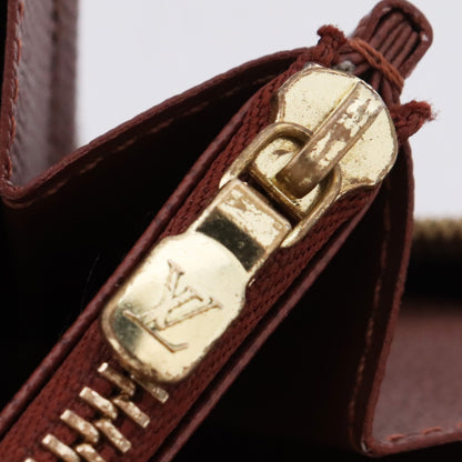 LOUIS VUITTON Monogram Zippy Wallet Brown Size F