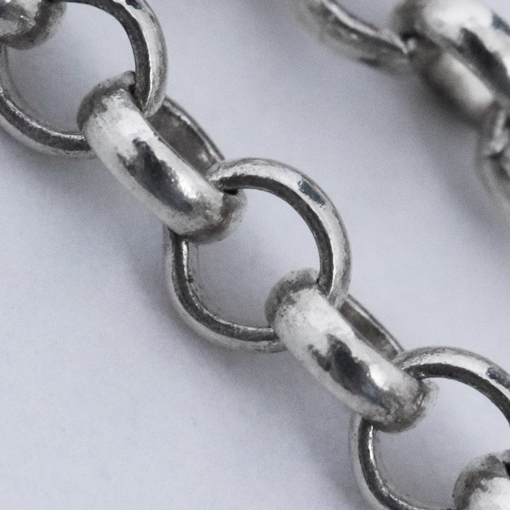 CHROME HEARTS Roll Chain Necklace Silver