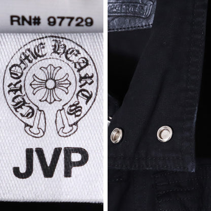 CHROME HEARTS Cherry Bomb Military Jacket Black Size L