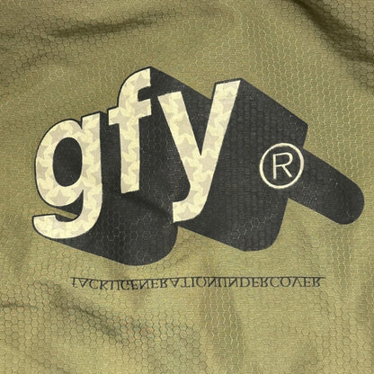 UNDERCOVER 00AW MELTING POT Military Jacket Olive Size M