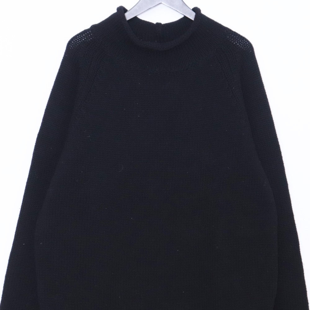 MASSES 23AW Mock Neck Sweater Black Size M