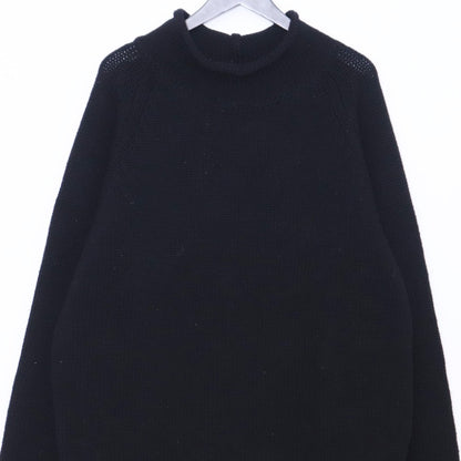 MASSES 23AW Mock Neck Sweater Black Size M