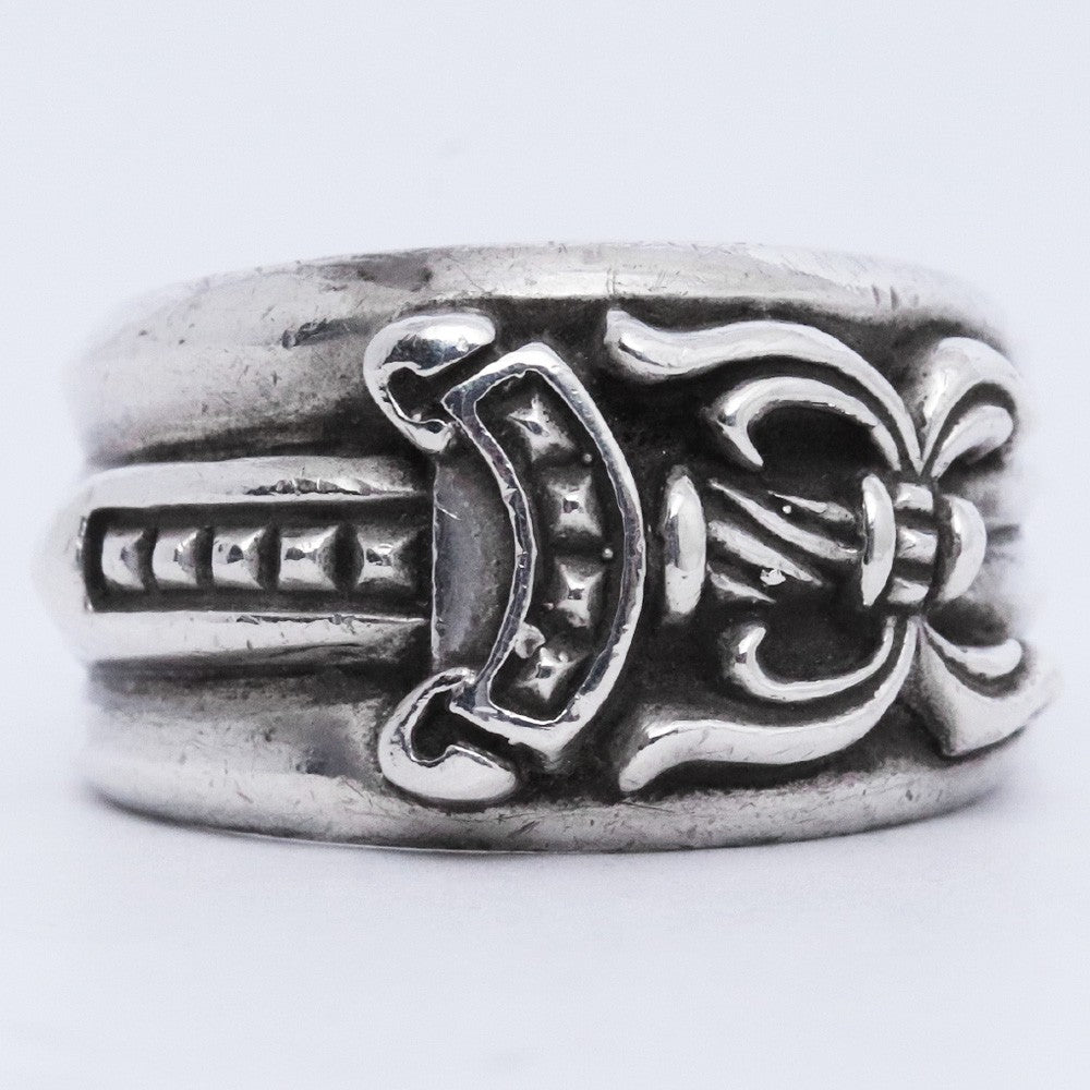 CHROME HEARTS DAGGER RING Silver Ring Size ONE SIZE