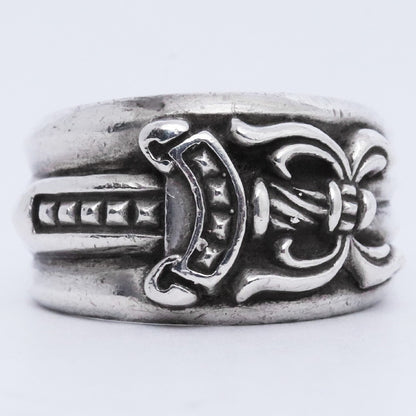 CHROME HEARTS DAGGER RING Silver Ring Size ONE SIZE