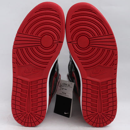 NIKE AIRJORDAN 1 High OG Patent Bred Sneakers Red Size 27cm