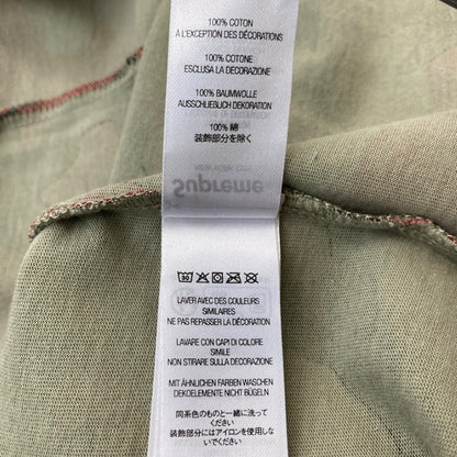 SUPREME 26SS Small Box Camo T-Shirt Red Camo Size XL