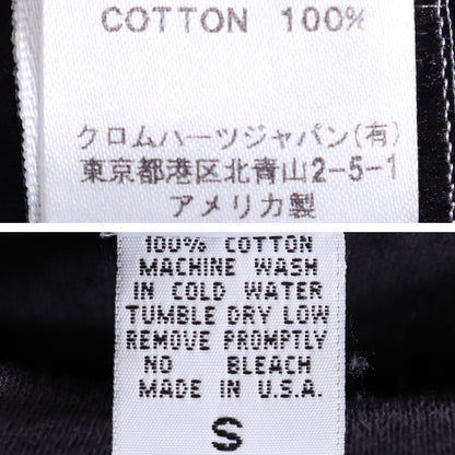 Chrome Hearts Old Back Scroll Label Print T-Shirt Size S