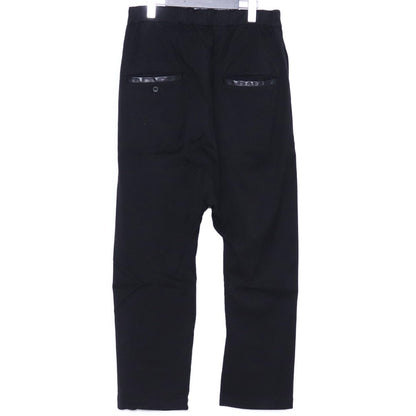 ISAMU KATAYAMA BACKLASH Rayon Silk Pants Black Size S