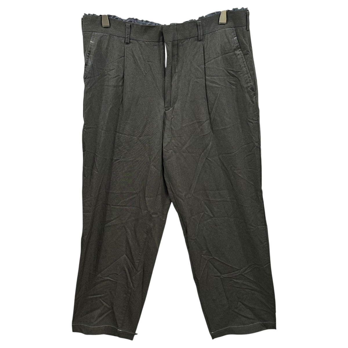 COMME des GARCONS HOMME PLUS 99SS Back-Ruffle Slacks Size L