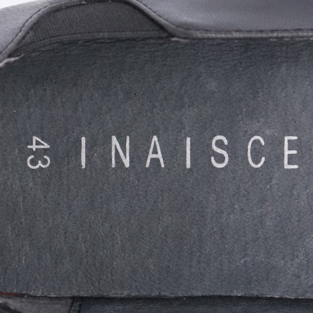 INAISCE Windwalker Leather Slip-Ons Black Size EU 43