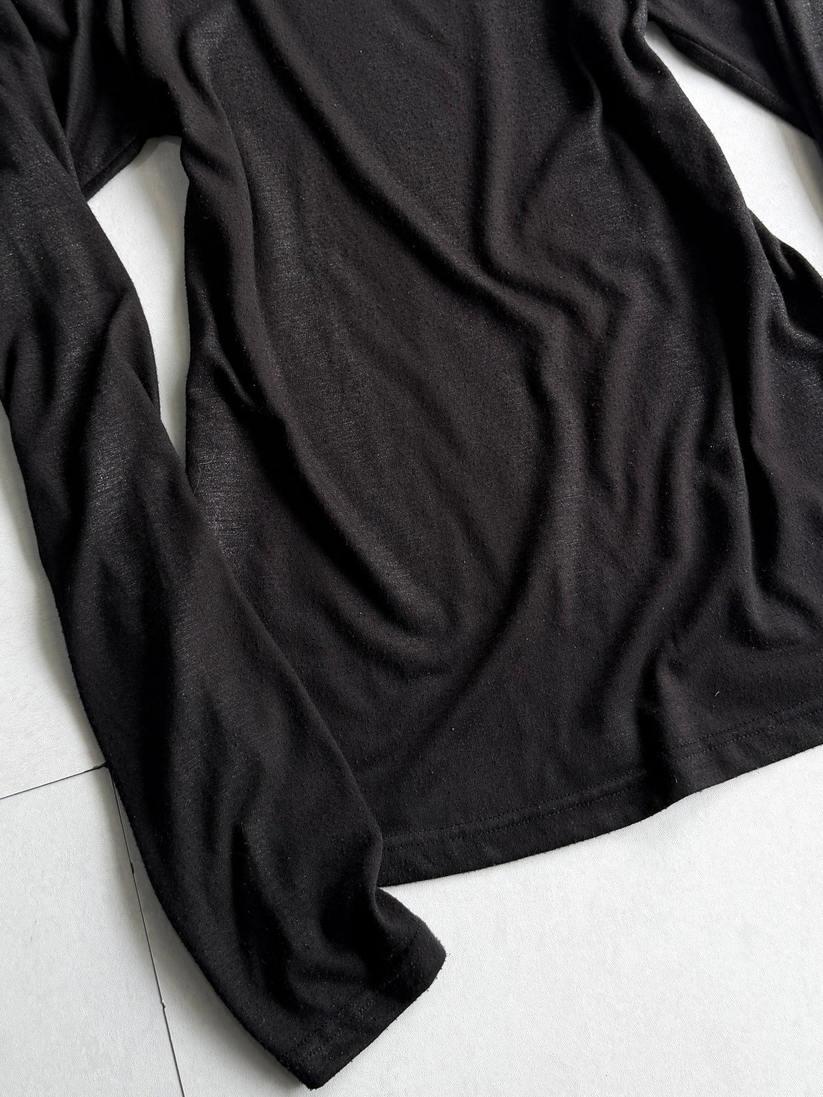 TORNADO MART Glitter Stripe Long Sleeve Shirt