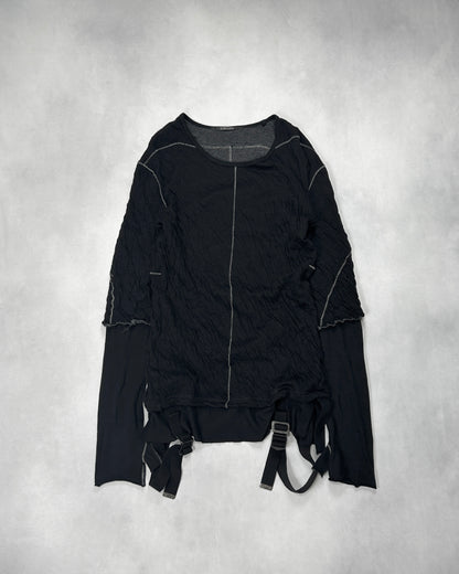 D.Hygen Double Face Layered Long Sleeve T-Shirt (FW23) Size 1