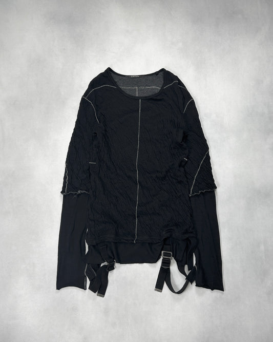 D.Hygen Double Face Layered Long Sleeve T-Shirt (FW23) Size 1