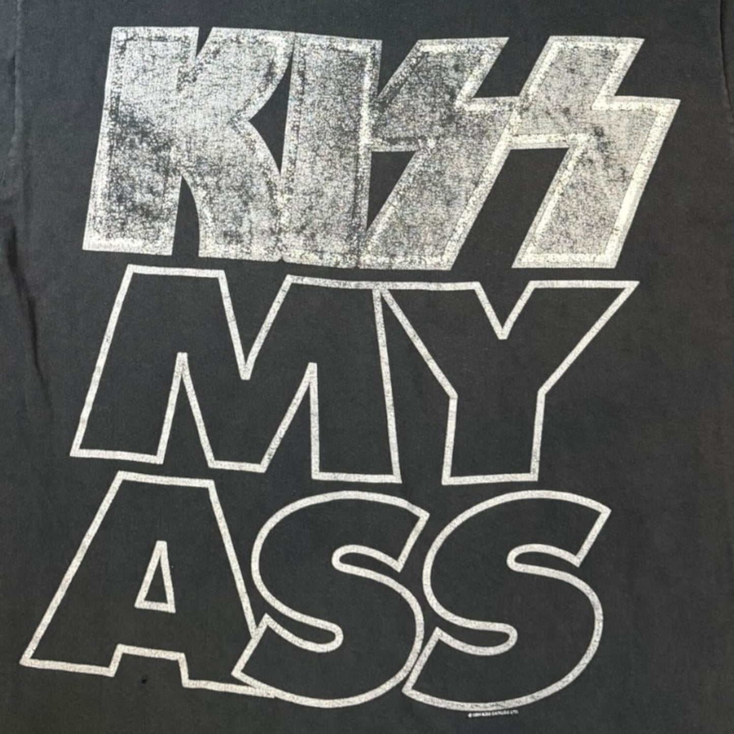KISS T-Shirt Black Size L