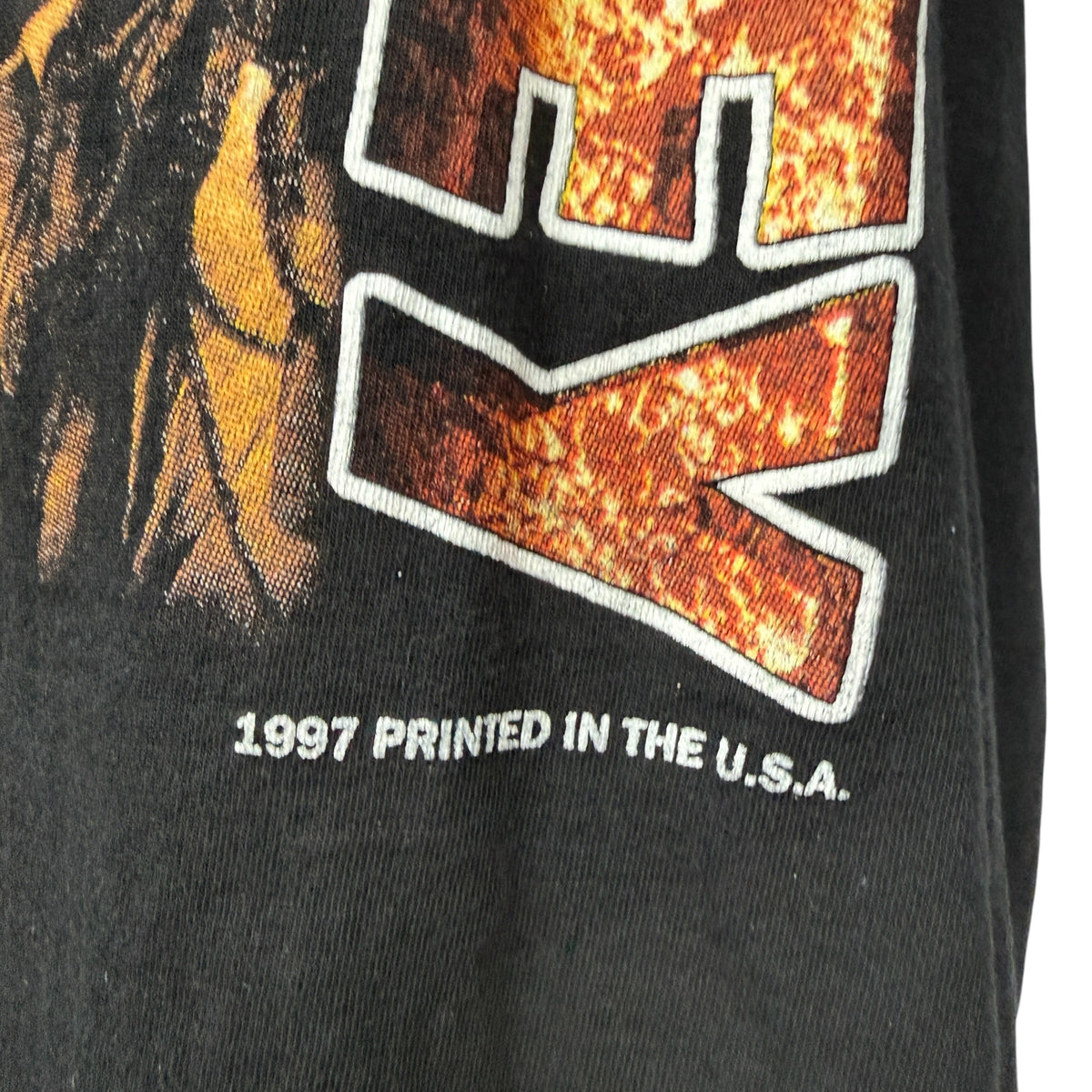 BOB MARLEY 90s Vintage "Songs Of Rap T-Shirt Size XL