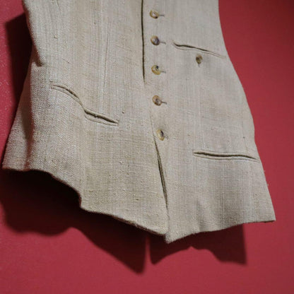 ISSEY MIYAKE MEN 97AW Archive Silk Check Vest Size L