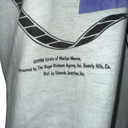 MARILYN MONROE T-Shirt White Size M