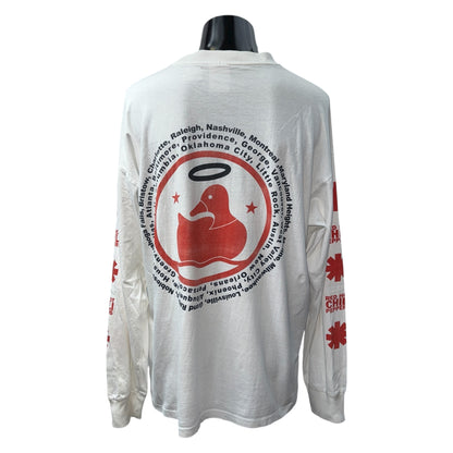 RED HOT CHILI PEPPERS CALIFORNICATION Long Sleeve T-Shirt Red Size XL