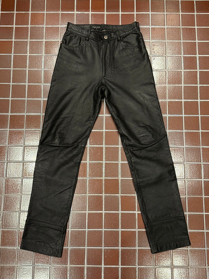 UNDERCOVER leather pants 90s vintage leather pants archive piece Size US 32