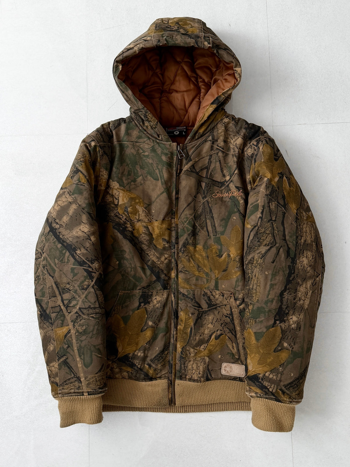 South Pole Real Tree Camo Zip Jacket Size L