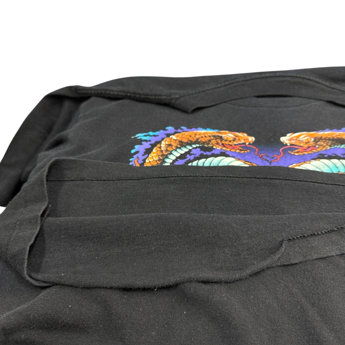 HARLEY-DAVIDSON 90s Double Snake Eagle T-Shirt Size L