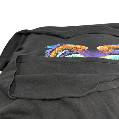 HARLEY-DAVIDSON 90s Double Snake Eagle T-Shirt Size L