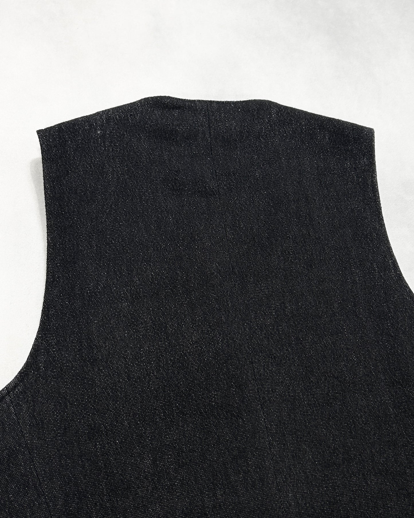 Isamu Katayama Backlash Black L/W 5B Trimmed Vest Size M