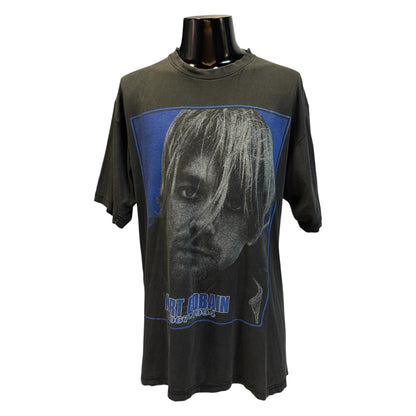 Nirvana KURT COBAIN T-Shirt Black Size XL