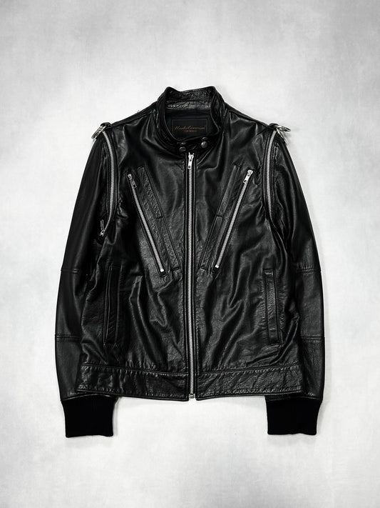 Undercover FW07 Cow Hide Leather Riders Jacket Size 2