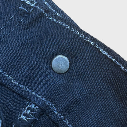 Levi's 501XX Black Denim Pants 00s USA Size W30xL30