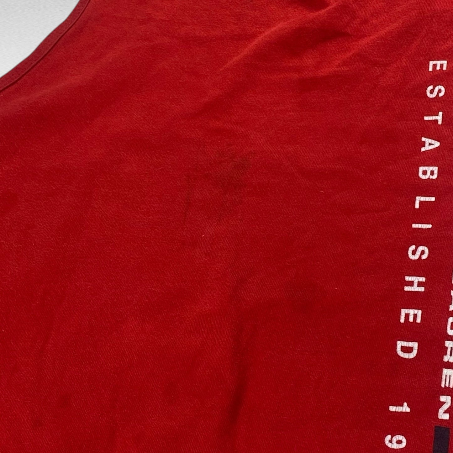 POLO SPORT Ralph Lauren 90s Red Size 2XL