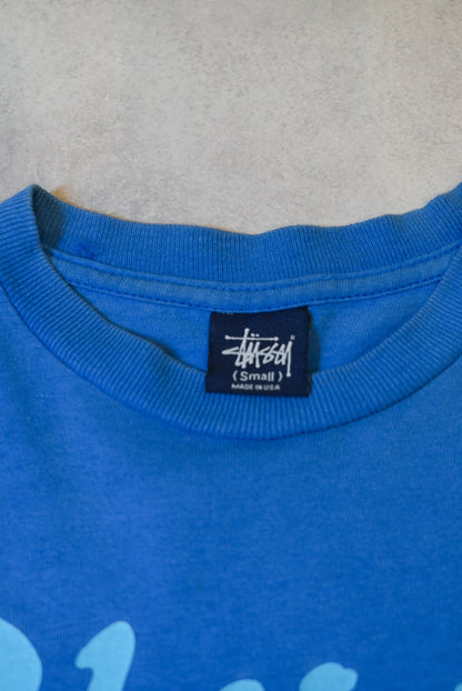 Stussy 00s Blue Cotton Size S