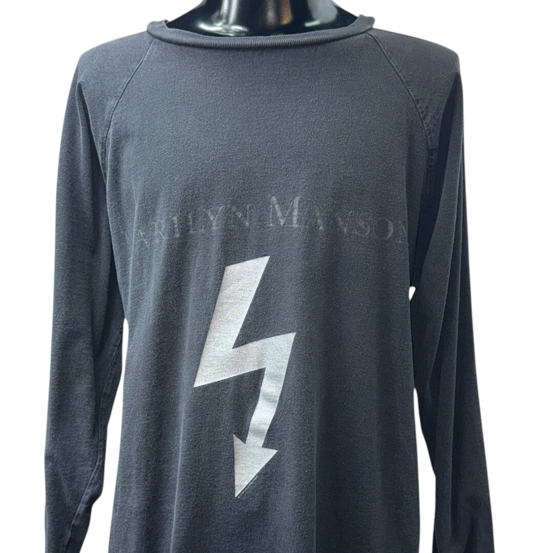 Marilyn Manson 90s WINTERLAND Long Sleeve T-Shirt Size XL