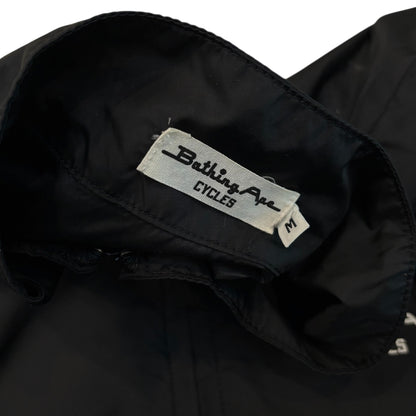 Japanese Brand A BATHING APE 90s Black Nylon Cycling Size M