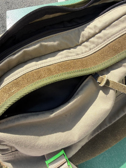 master-piece STUSSY Fade Shoulder Bag Khaki Green