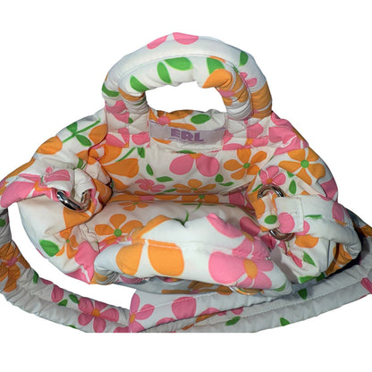 ERL Floral Print Puffer Down Bag ONE SIZE Size ONE SIZE