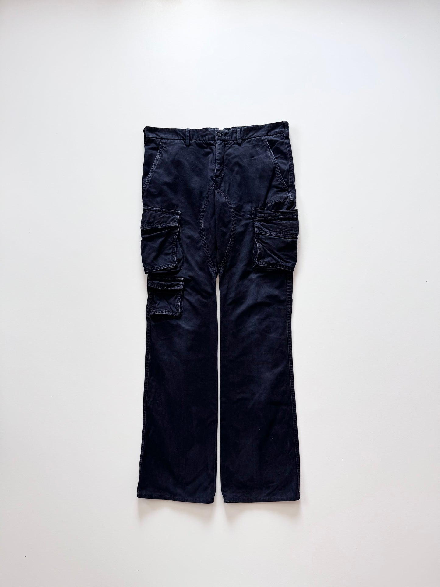 Neil Barrett 2000s Blue Casual Pants