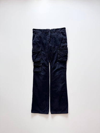 Neil Barrett 2000s Blue Casual Pants