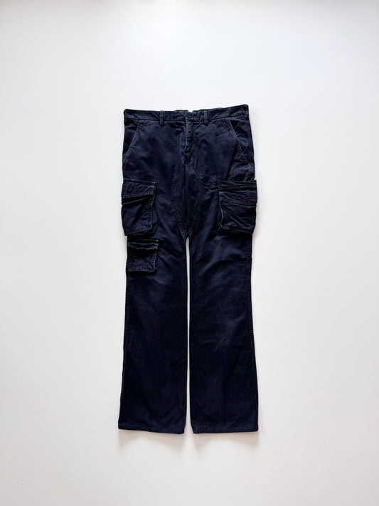 Neil Barrett 2000s Blue Casual Pants