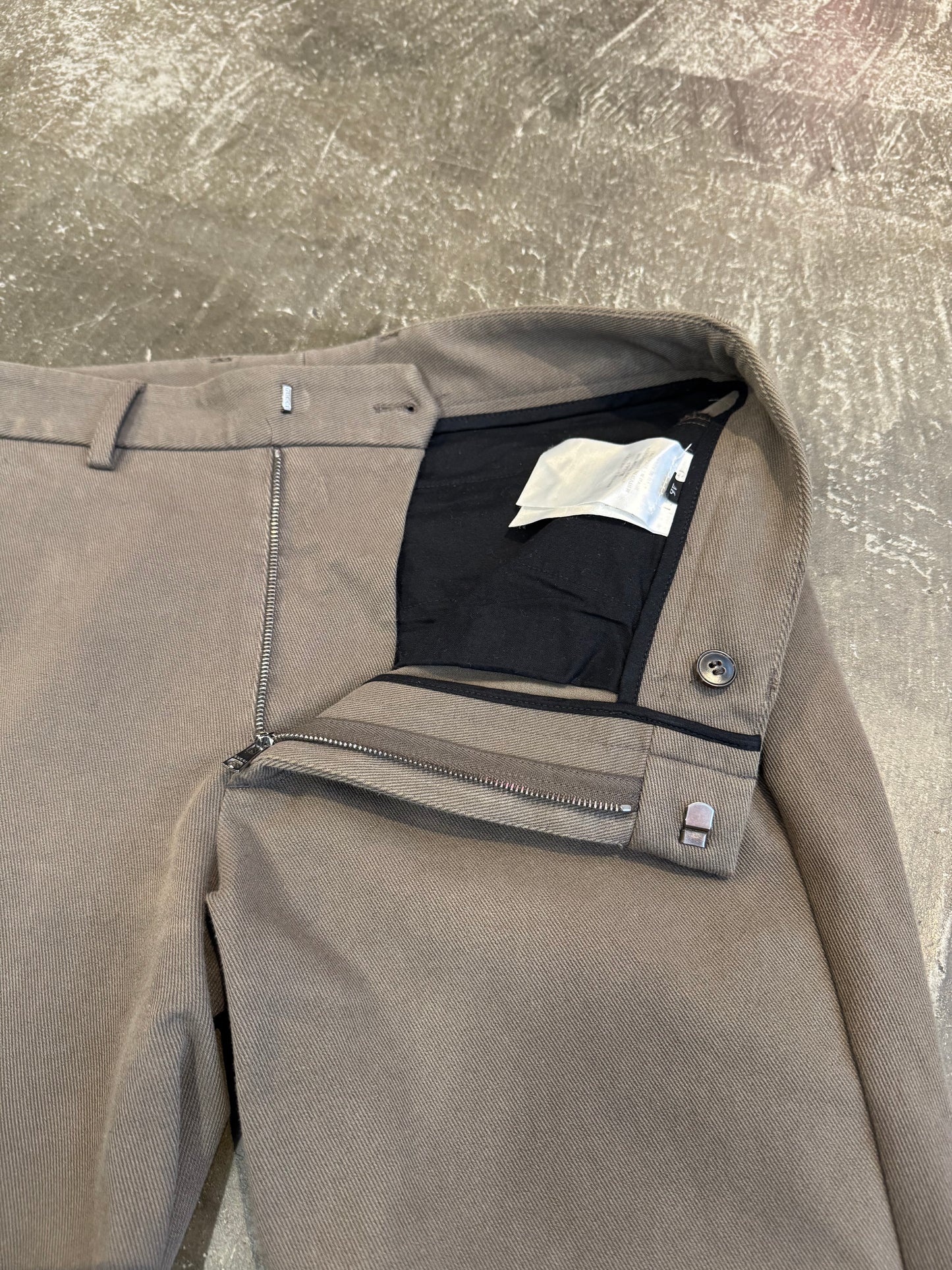 Gucci Brown Cotton Pants Size 46