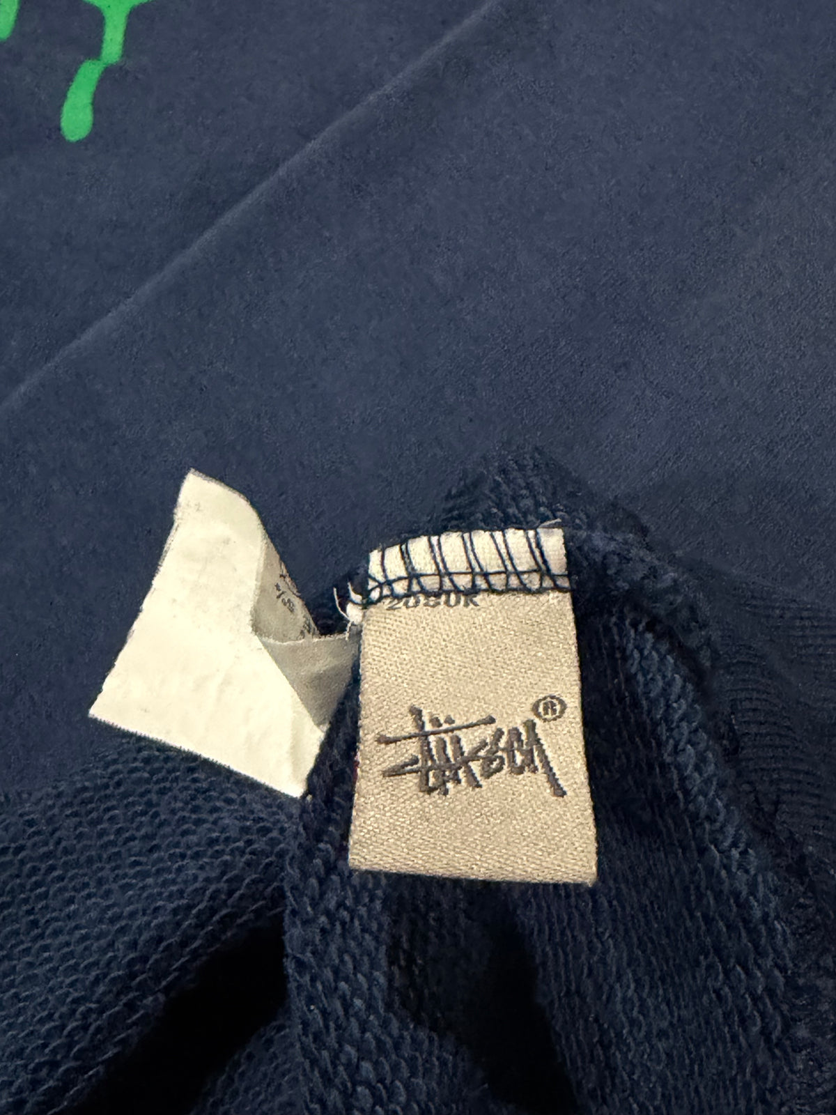 Stussy Peter Bob and Bunny Navy Hoodie Size M